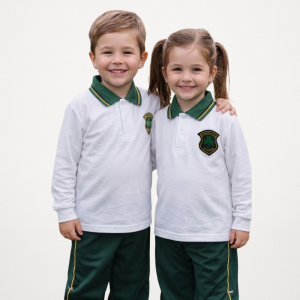 Chomba Pique Manga Larga - St. Patrick's School