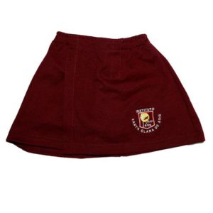 Pollera deportiva Bordo -ISCA