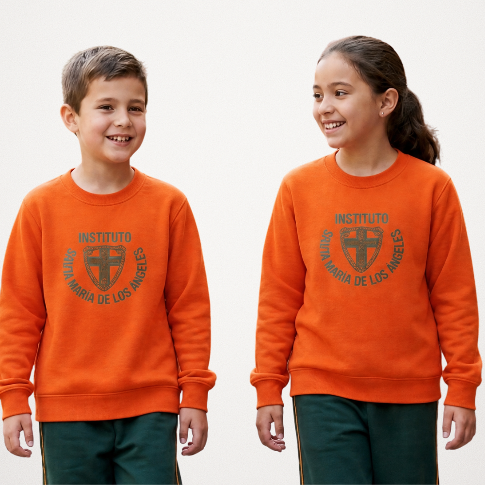 Buzo Naranja Primaria- ISMA