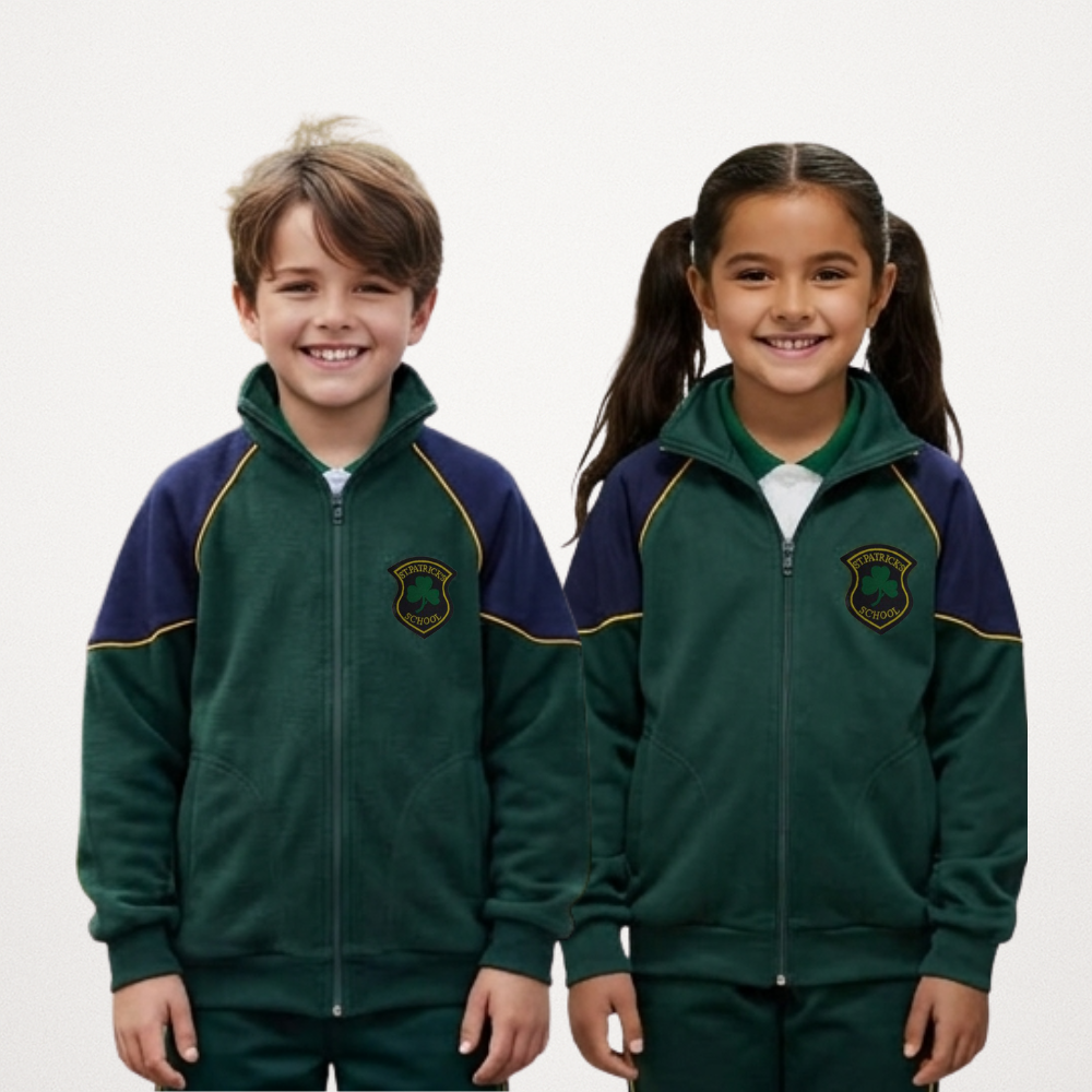 Campera Deportiva Verde - St. Patrick's School
