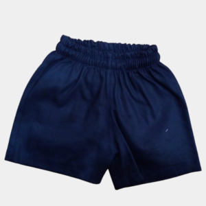 Short Azul Gabardina