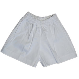Short Blanco Rugby