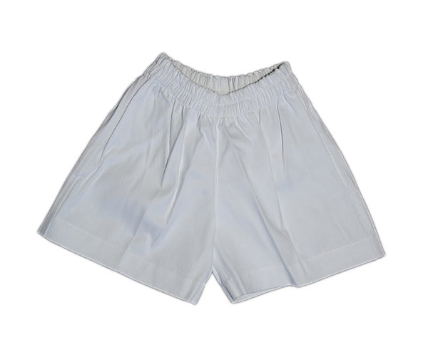 Short Blanco Rugby