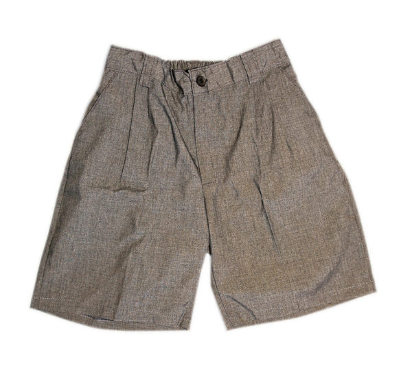 Bermuda Colegial Gris