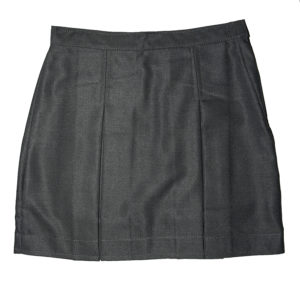 Pollera Colegial c/ tablas Gris - Imagen 2