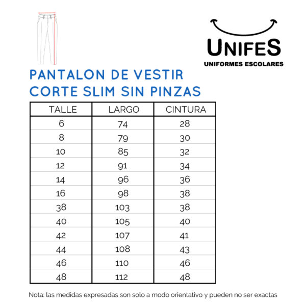 Pantalon Colegial Sarga Gris - - Imagen 3