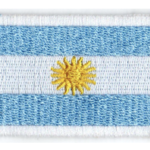 Bandera ARGENTINA Bordada