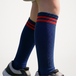 Medias Deportivas Azules con tiras rojas - SMT