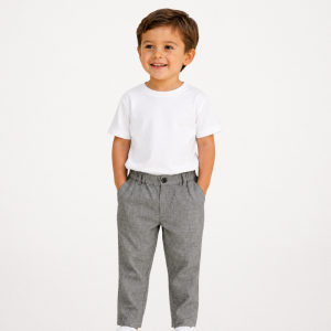 Pantalon con elastico Colegial ARCIEL Gris -