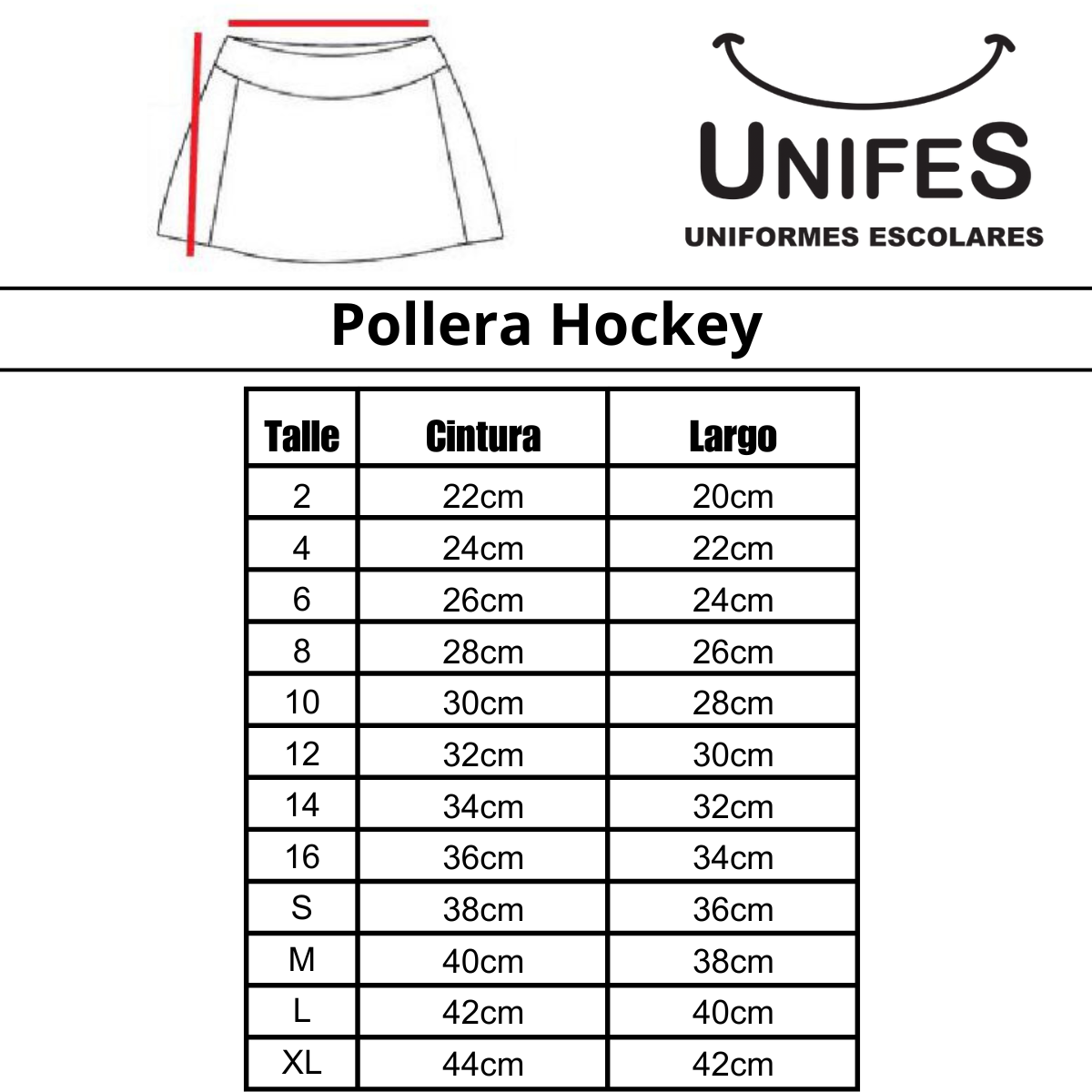 Pollera Hockey Verde Primaria- St. Patrick's School - Imagen 2