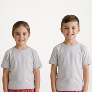 Remera Colegial Pique Manga Corta