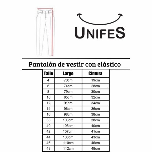 Pantalon con elastico Colegial ARCIEL Gris - - Imagen 3