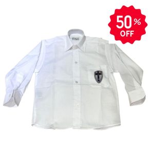 Camisa blanca Secundaria Manga Larga - ISMA