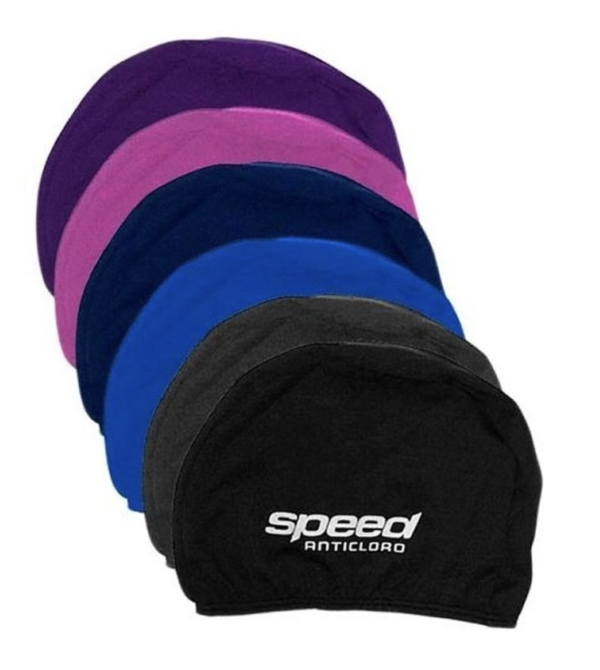 Gorra de tela natación Lisa Adulto
