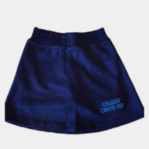 Pollera con calza Azul CR