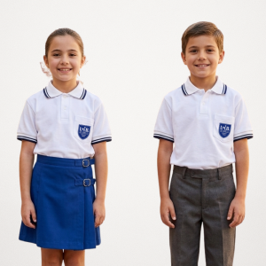 CHOMBA MANGA CORTA- PRIMARIA-