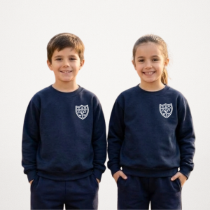 BUZO AZUL  COLEGIO SAN MIGUEL