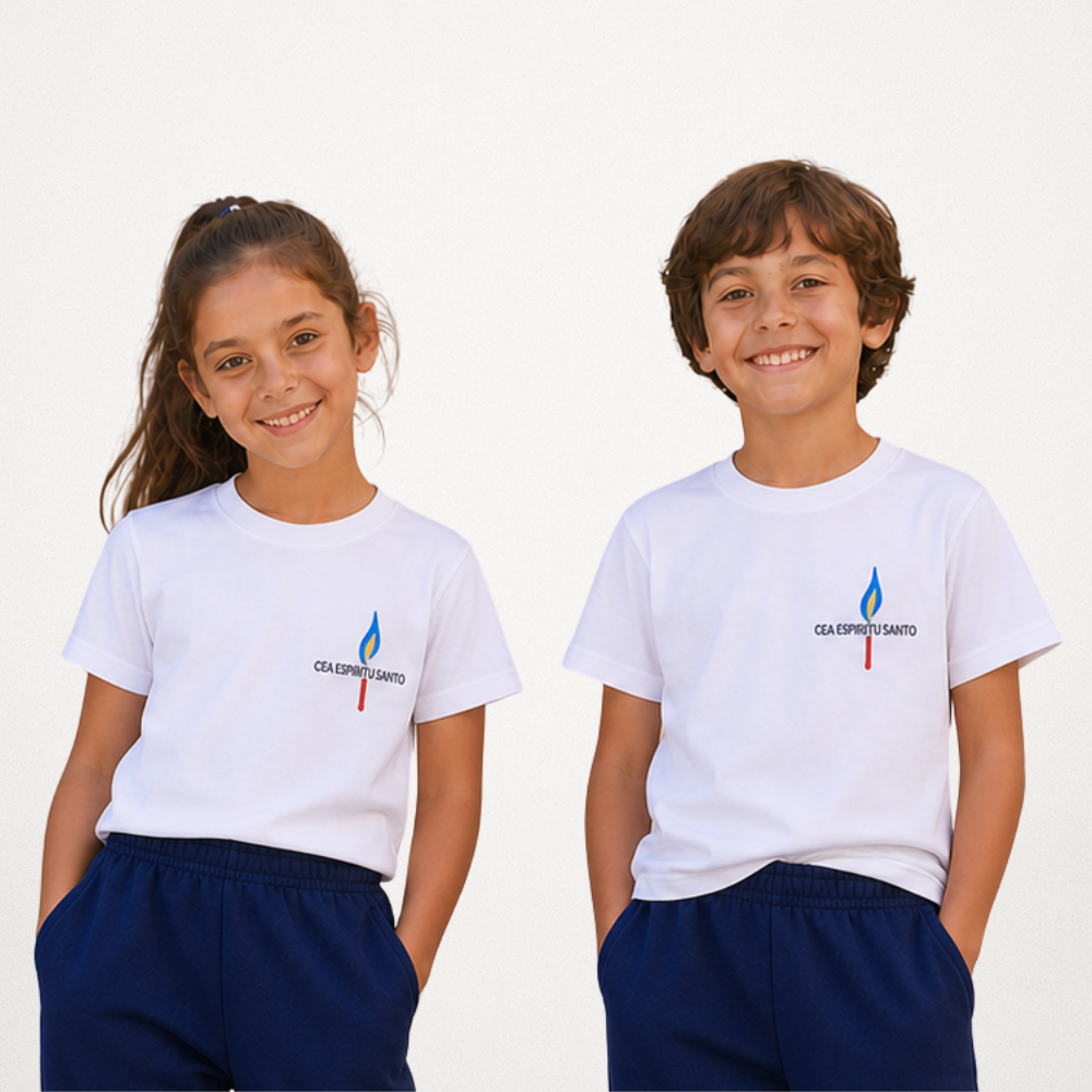 REMERA BLANCA ESPIRITU SANTO