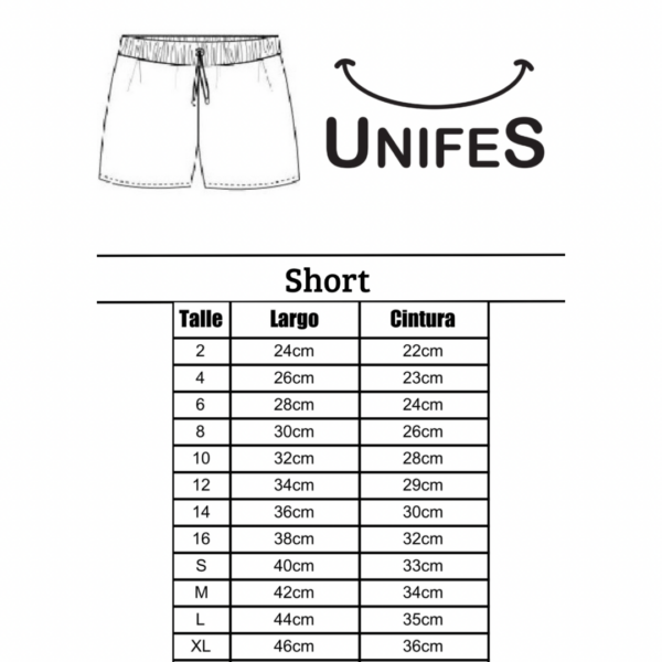 Short verde con vivos - St, Patrick's school - Imagen 2