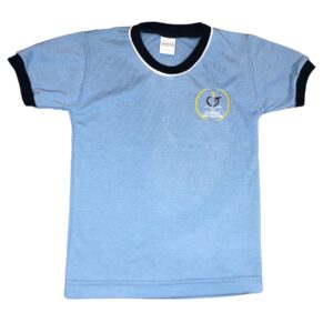 REMERA PIQUE CELESTE SA
