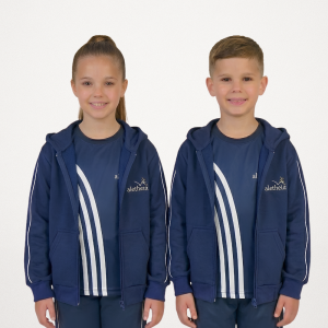 CAMPERA C/CAPUCHA AZUL ALETHEIA