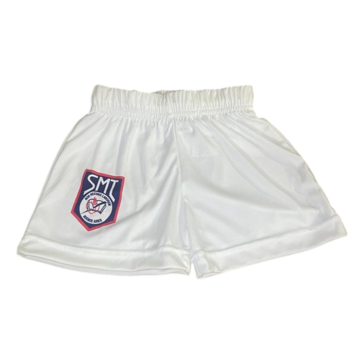 SHORT FUTBOL SMT BLANCO